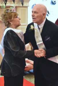 Residents Kathleen Wheeler and John “Butch” Semerad Jr. were crowned prom king and queen at Autumn Leaves.